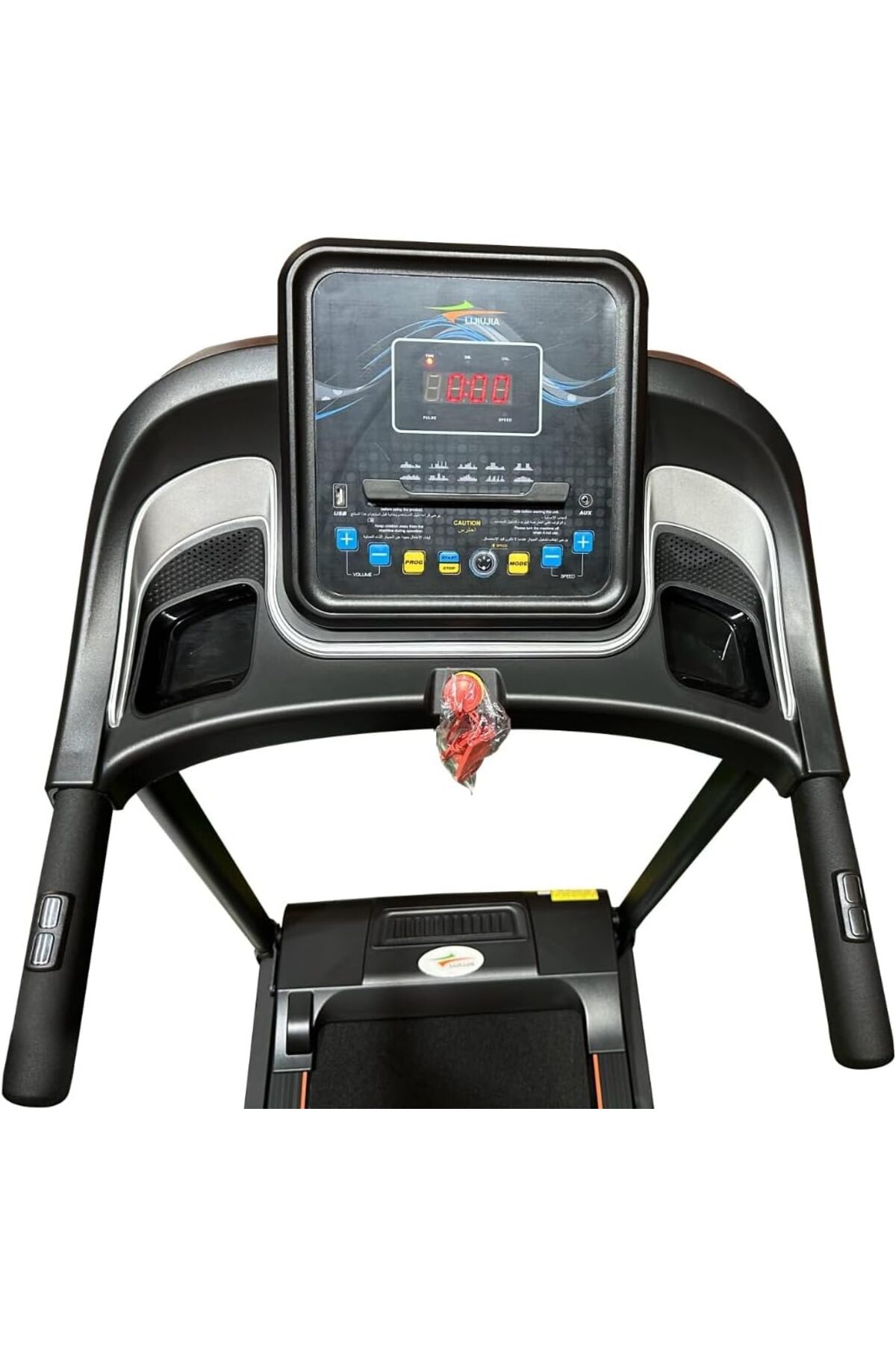 سير كهربائي بقوة تصل 1.5 حصان، يتحمل 90 كجم، 3 مستويات انحدار ، سطح جري 400 في 1200 ملم، 505A