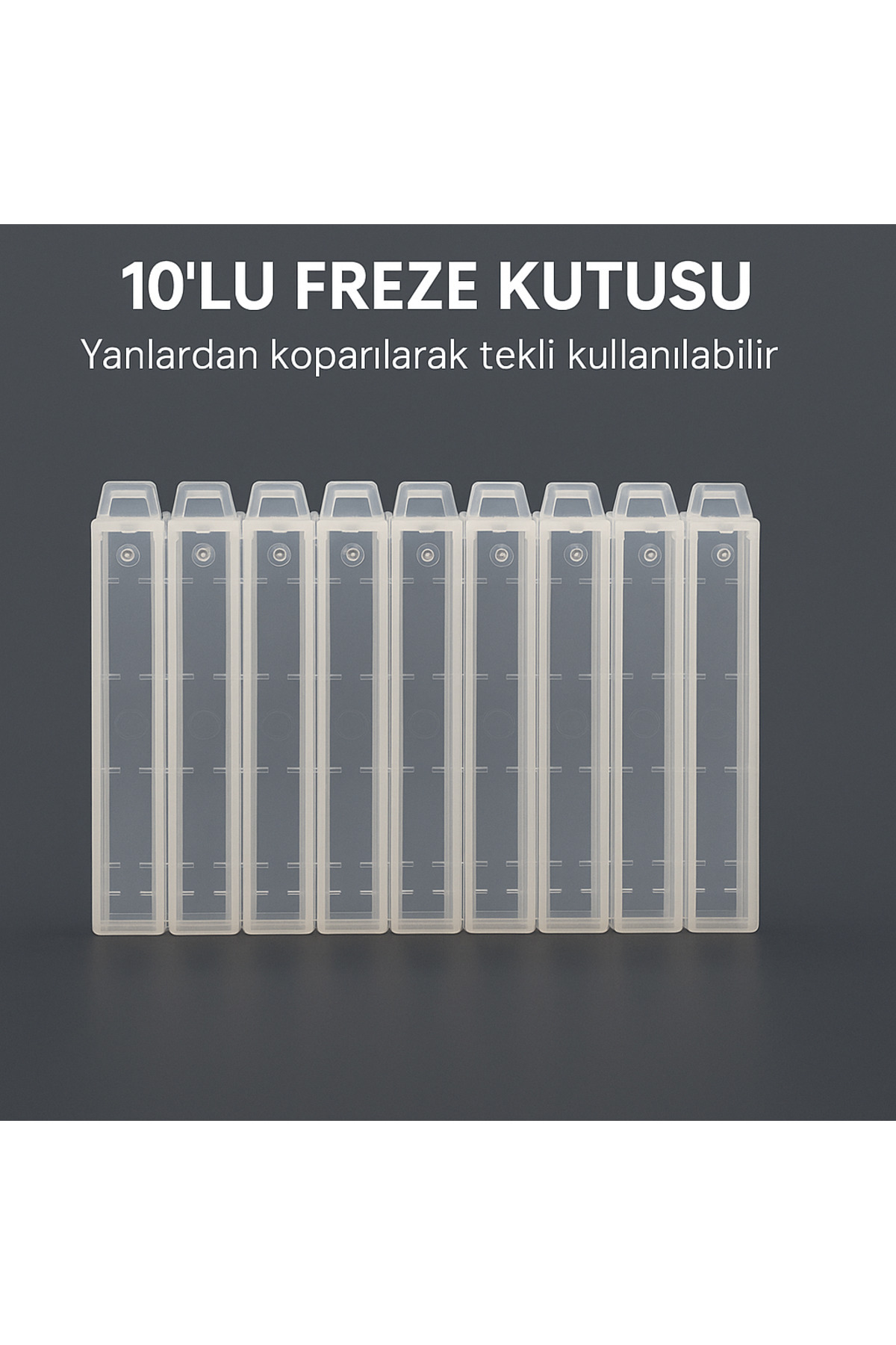 Rulia Professional-Rulia 10-Piece Milling Box – Single Detachable, Hygienic and Practical Storage 1