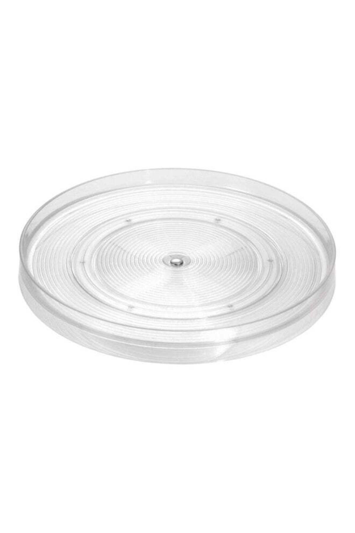 Generic-طاولة دوارة لينوس من إنترديزاين شفافة 28.70×28.70×3.30 سم 1