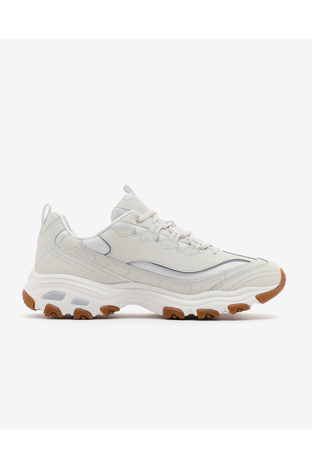 D'lites Erkek Beyaz Sneakers 52675 OFWT — سفید — تصویر 2 از 7