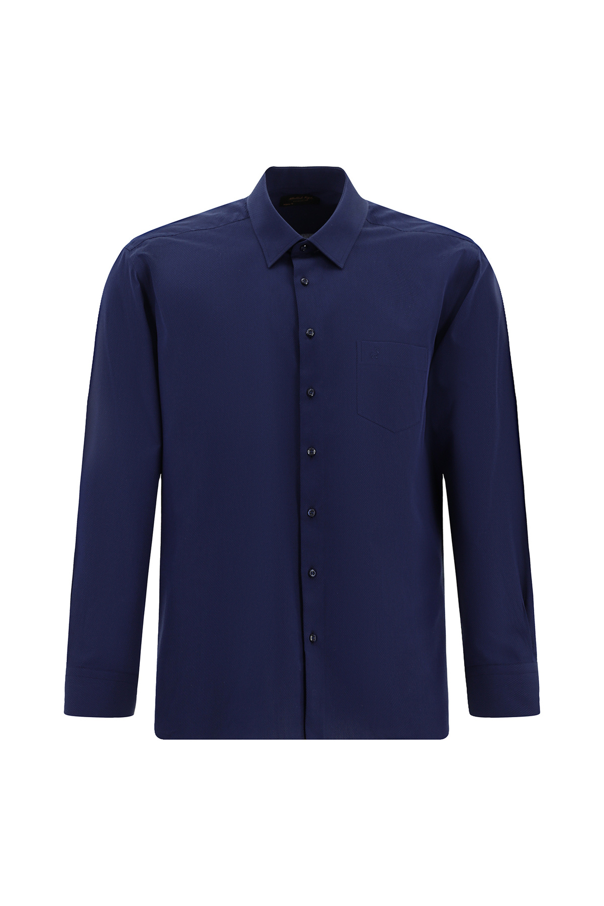 کیگیلی پیراهن نخی آستین بلند معمولی طرح بافت‌دار