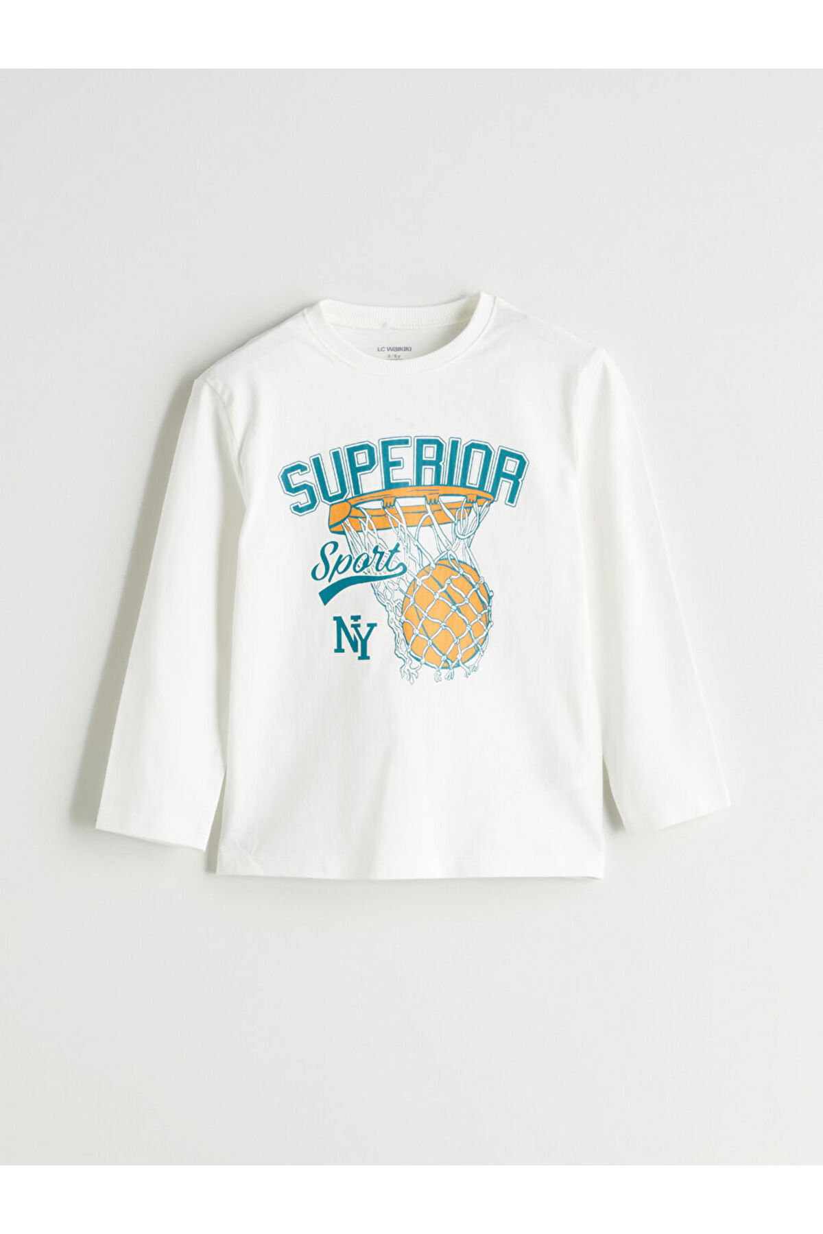 LC Waikiki-Sparkling Selections from Shining Store |   Printed Boys' Sweatshirt and Sweatpants Set of 2 2