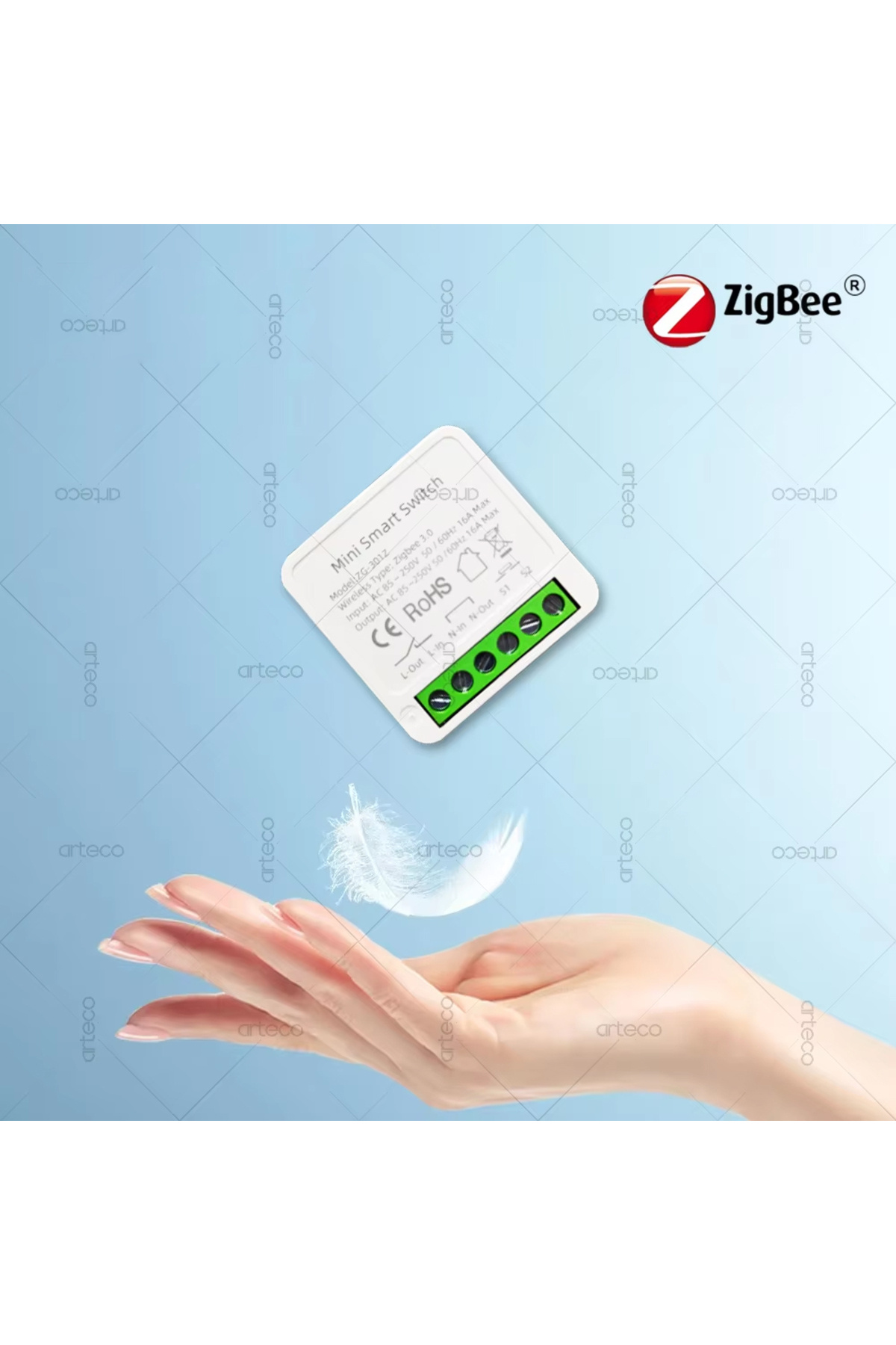Choice-16A Mini ZigBee Smart Switch Module DIY Light Relay Breaker Intelligent Life App Control,Home Aut... 7