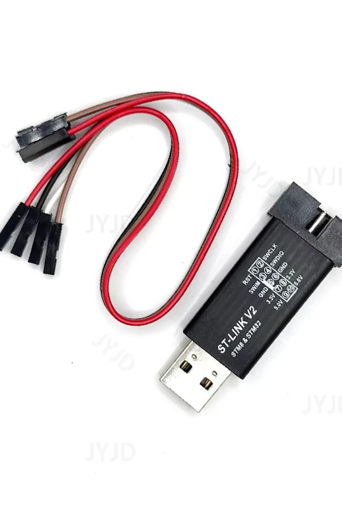 Choice-1Set ST LINK Stlink ST-Link V2 Mini STM8 STM32 Simulator Download Programmer Programming With Cov... 7