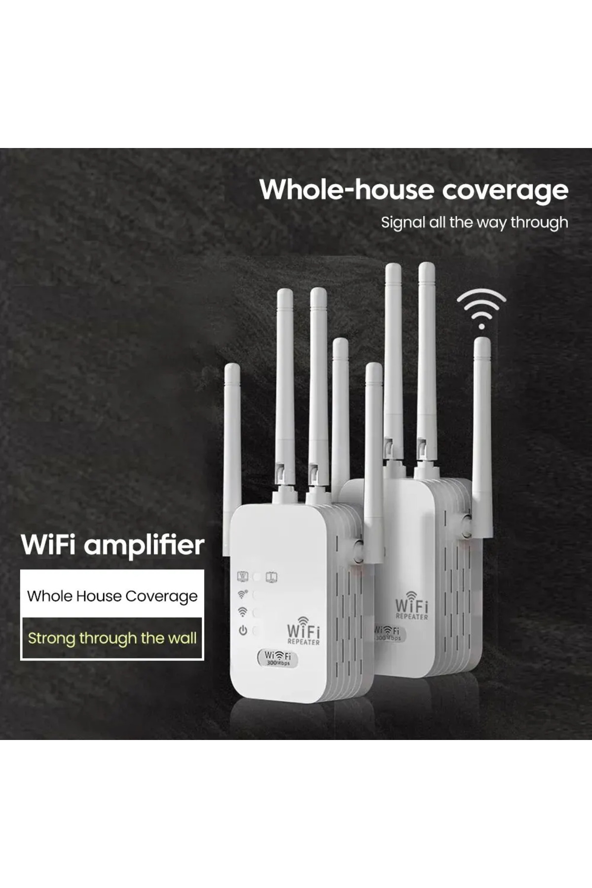 Choice-CCSN New EU WiFi Extender 300M Wireless WiFi Repeater Long Range Wireless WIFI Signal Booster Wir... 4