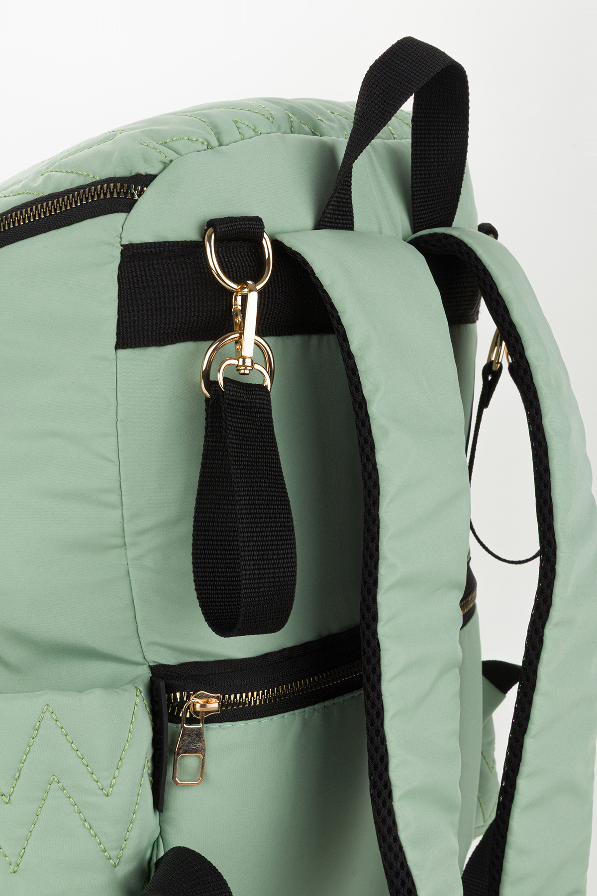 Disanuva Nakışlı Bondit Hafif Kumaş Anne Bebek Bakım Çantası Termoslu Biberon Cepleri fotoğrafı 4 (önizleme)