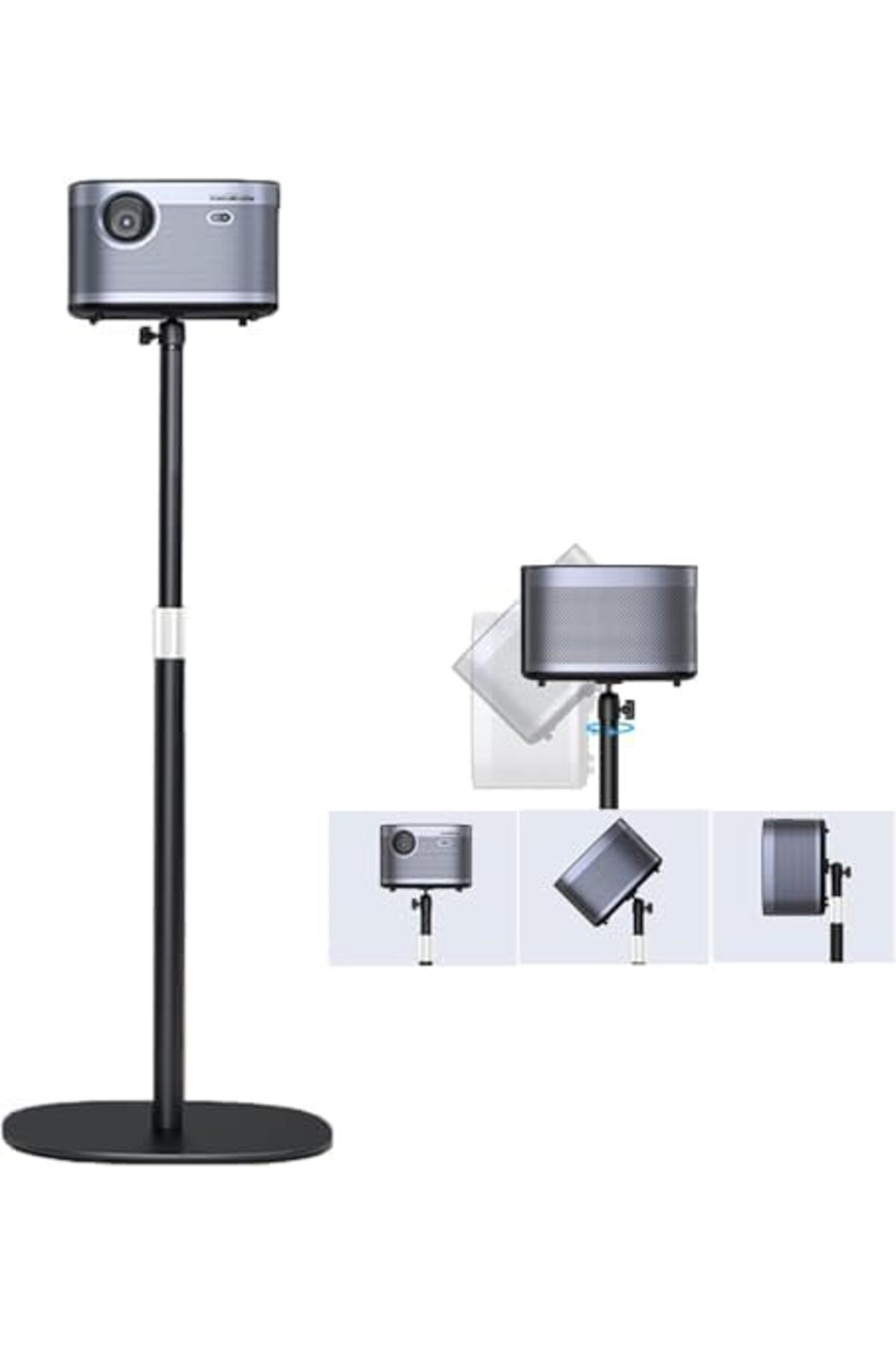Specton-Projector Stand Floor, Projector Mount with Adjustable Height 20''-50'', Universal Projector Ceiling 1