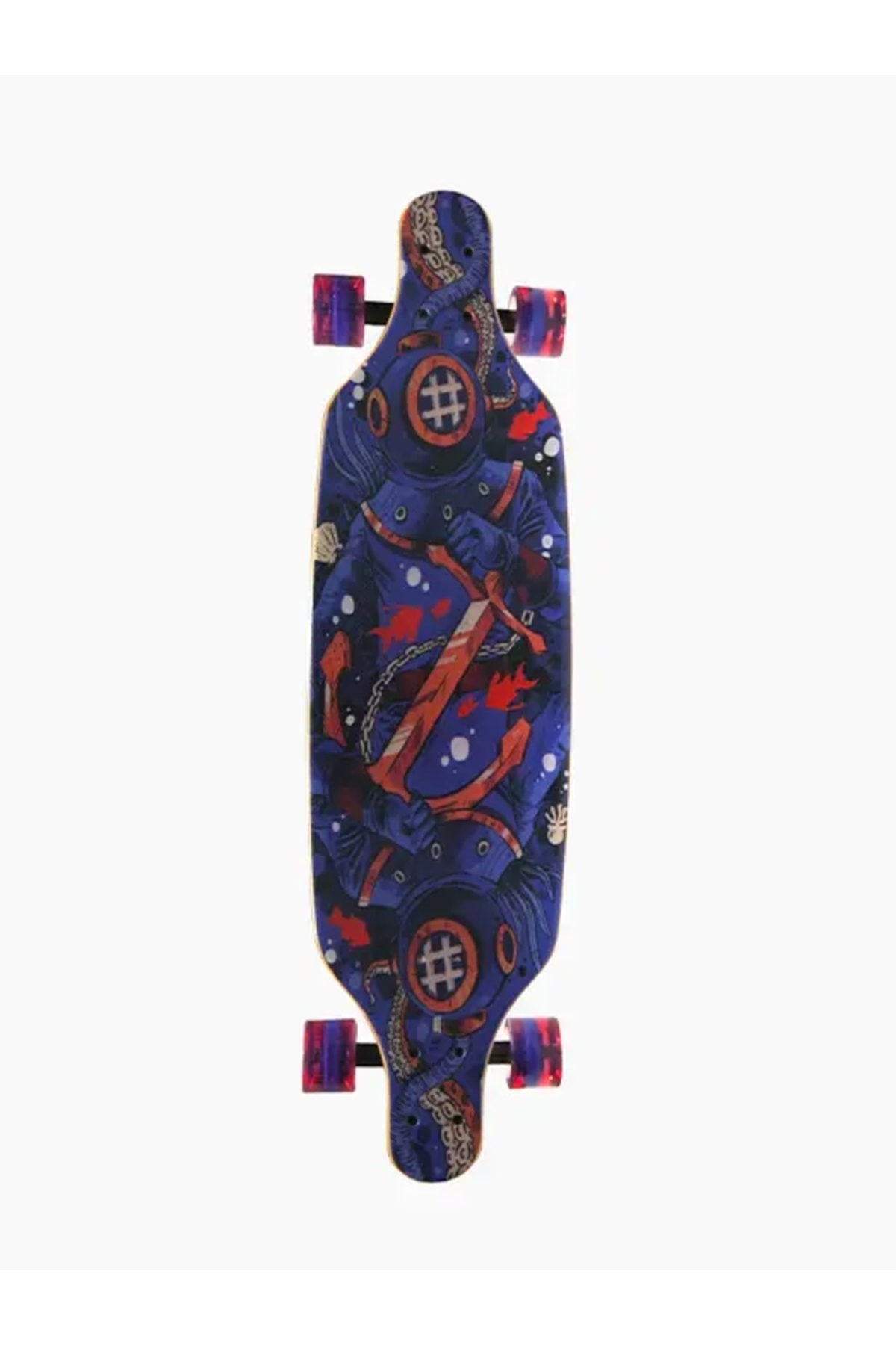 Esginler Design Deep Down Longboard - Ahşap Kaykay Scops