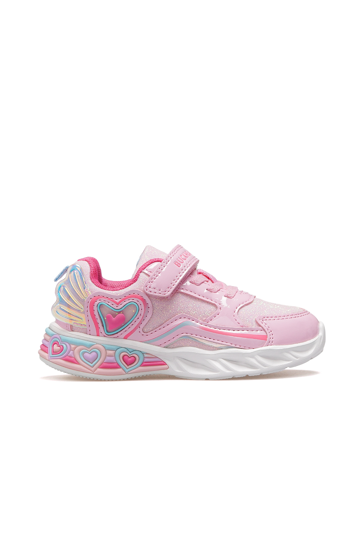 BUCKHEAD Berry Kız Çocuk Hafif Işıklı Sneaker Spor Ayakkabı 25k