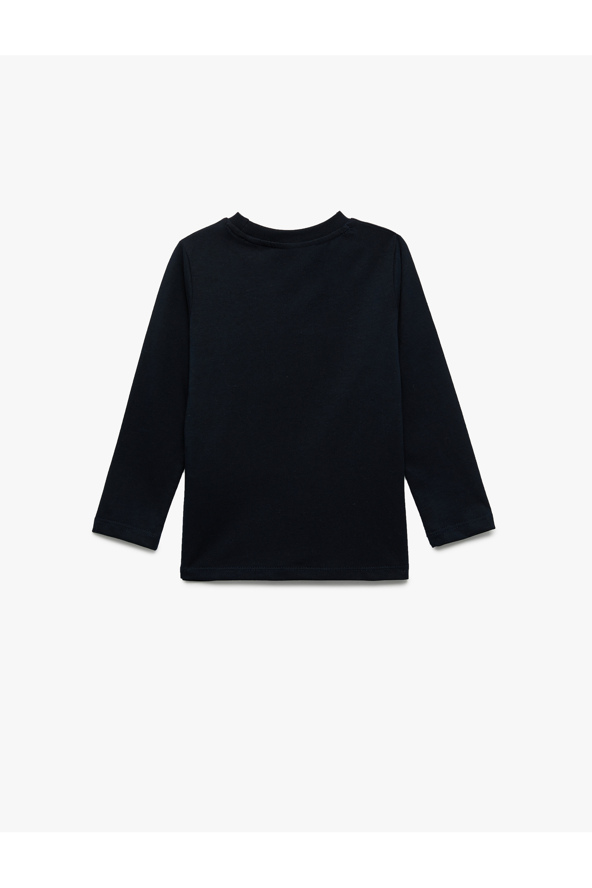 Koton Dinozor Baskılı Uzun Kollu Bisiklet Yaka Pamuklu Tişört fotoğrafı 2 (önizleme)