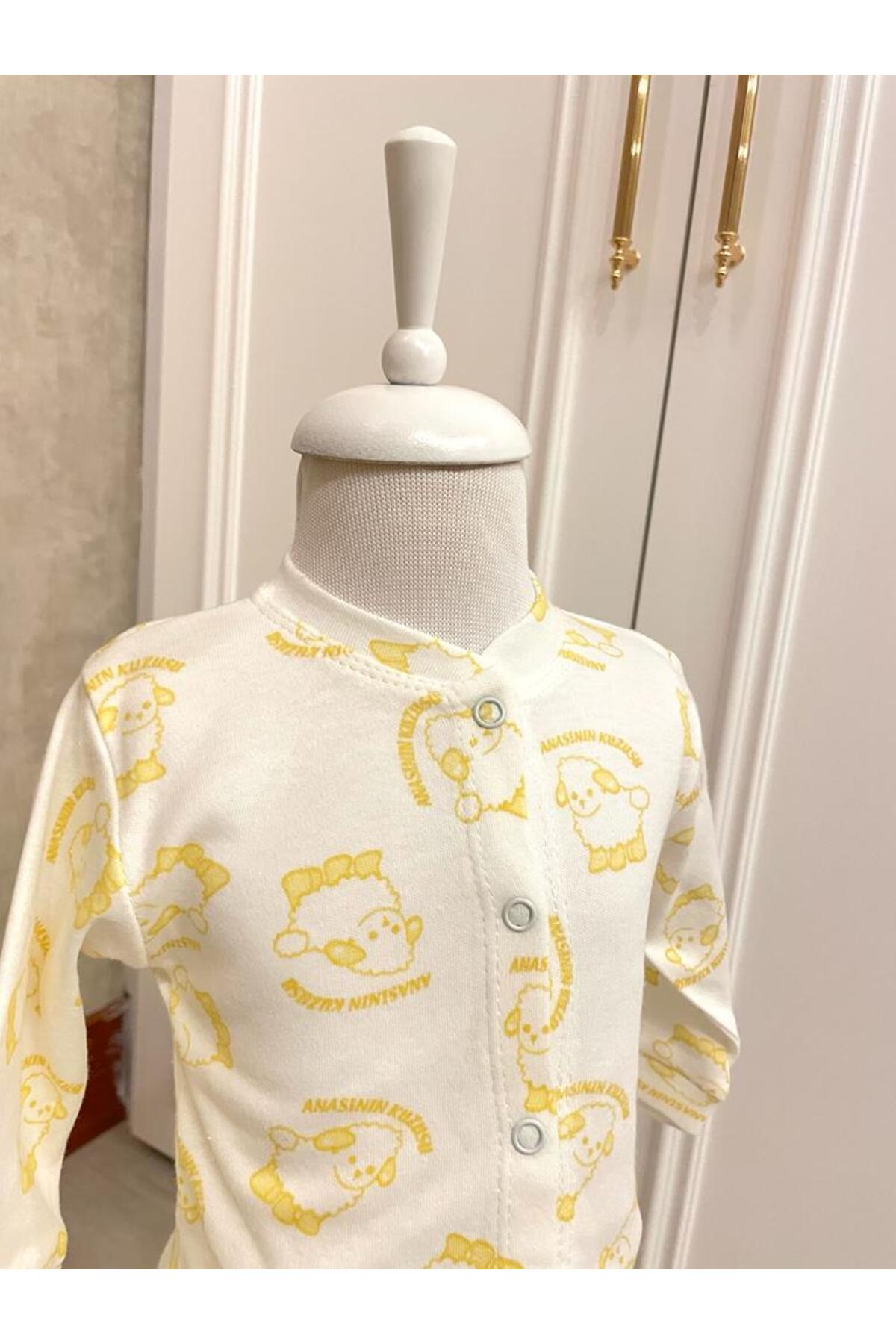 İPGON KUZUCUKLU BEBEK PİJAMA TAKIMI 3-6 AY fotoğrafı 3 (önizleme)