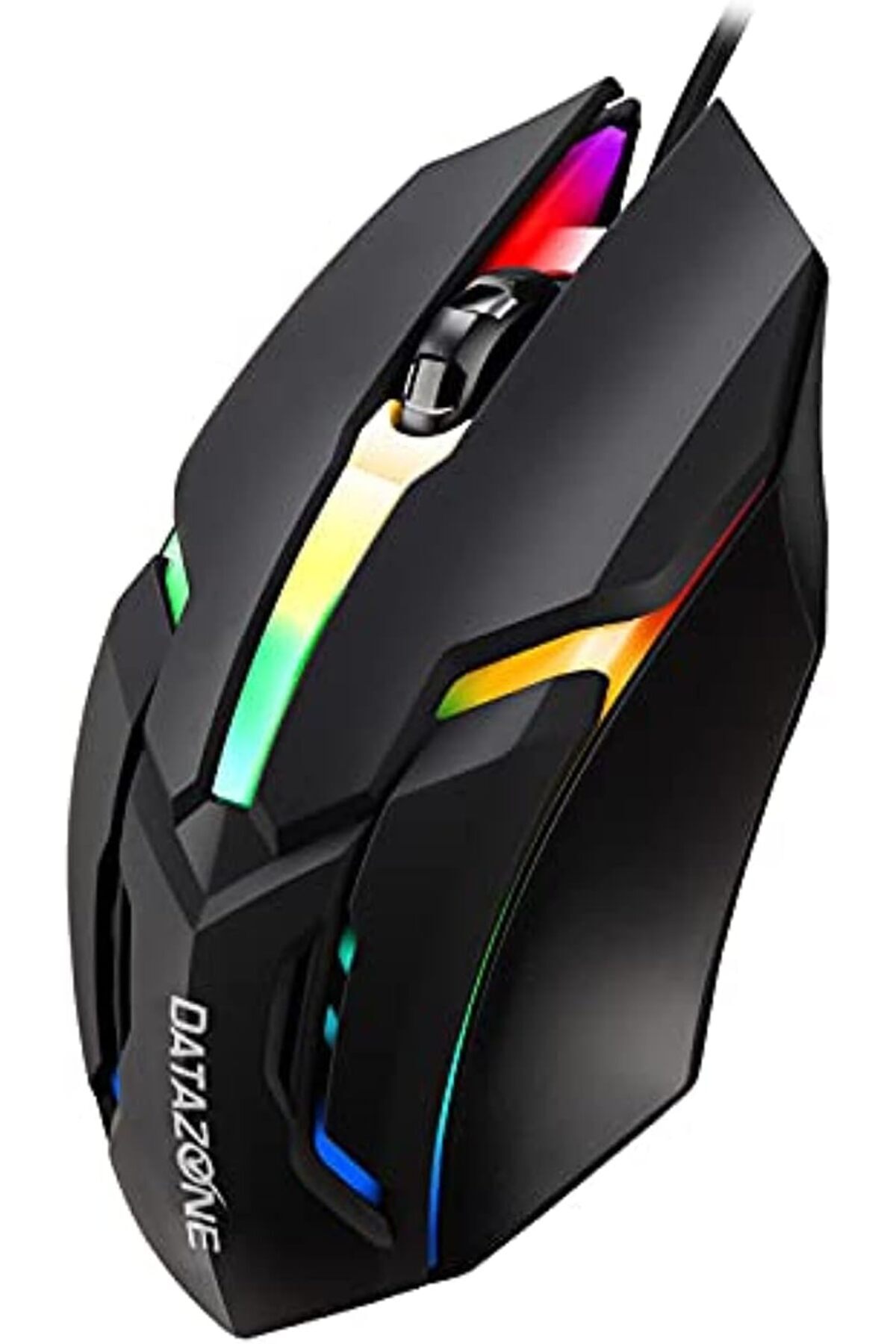 Datazone-Ultra Fast Wired Gaming Mouse With Responsive Keys And Charging Dock With RGB Lighting Mult 1