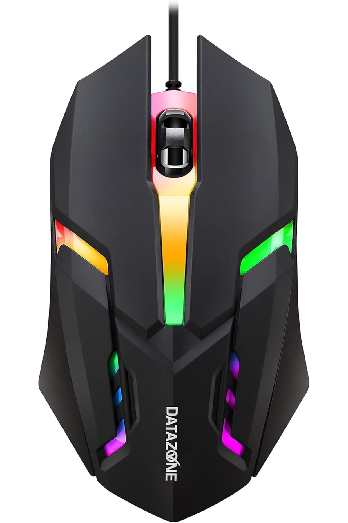 Datazone-Ultra Fast Wired Gaming Mouse With Responsive Keys And Charging Dock With RGB Lighting Mult 7