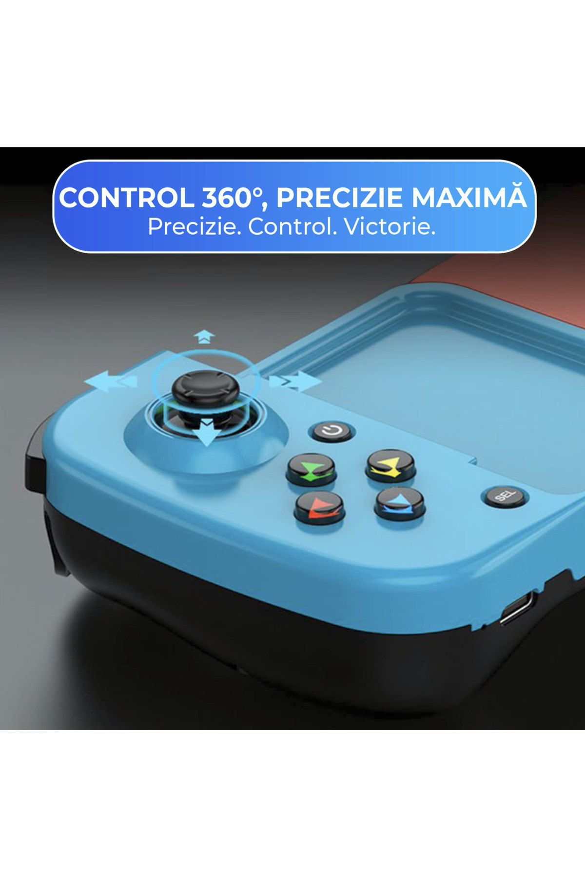 N2L Store-Gamepad N2L Store®, Wireless, pentru PC, PS, NS, Android, iOS, Bluetooth 5.0 3