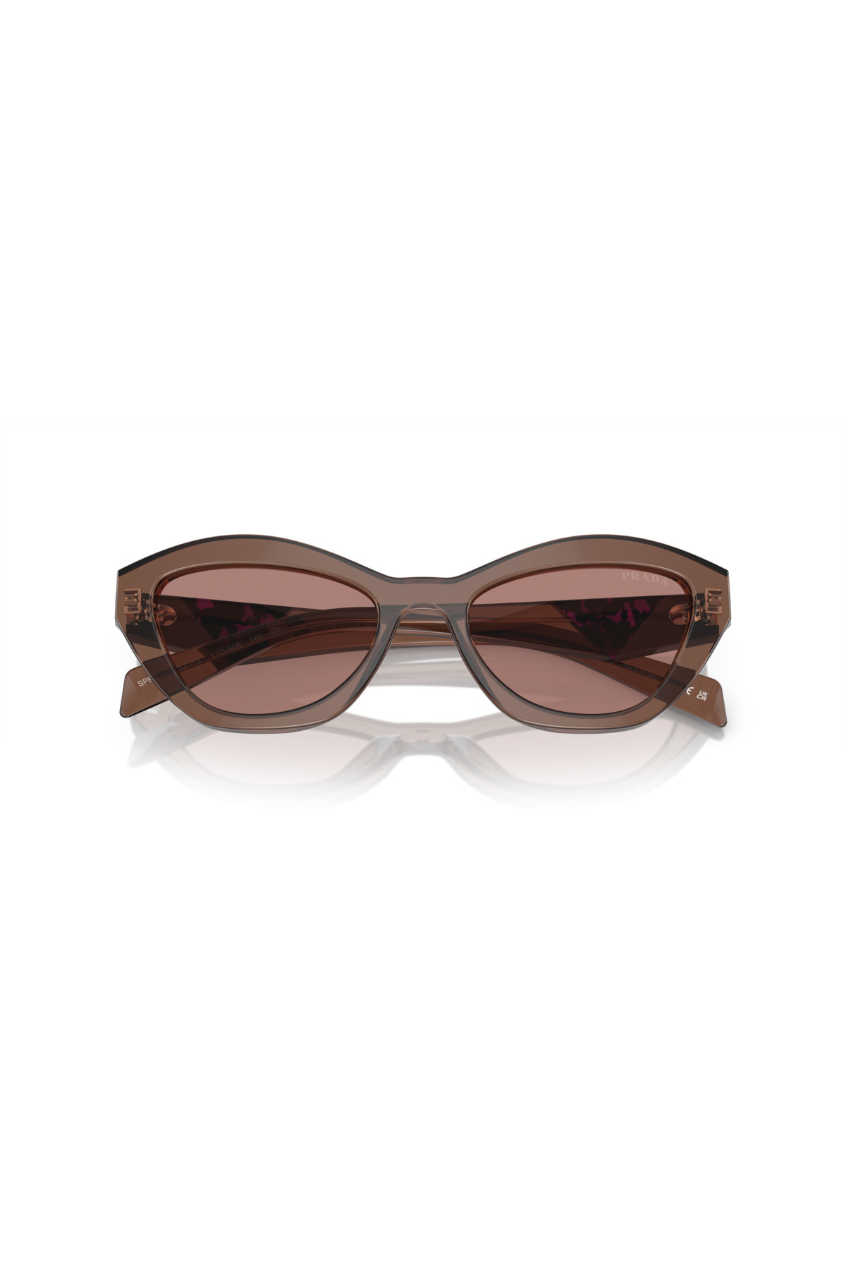 عینک آفتابی زنانه راسته | پرادا Prada PR A02S 17O60B 52 - تصویر 3
