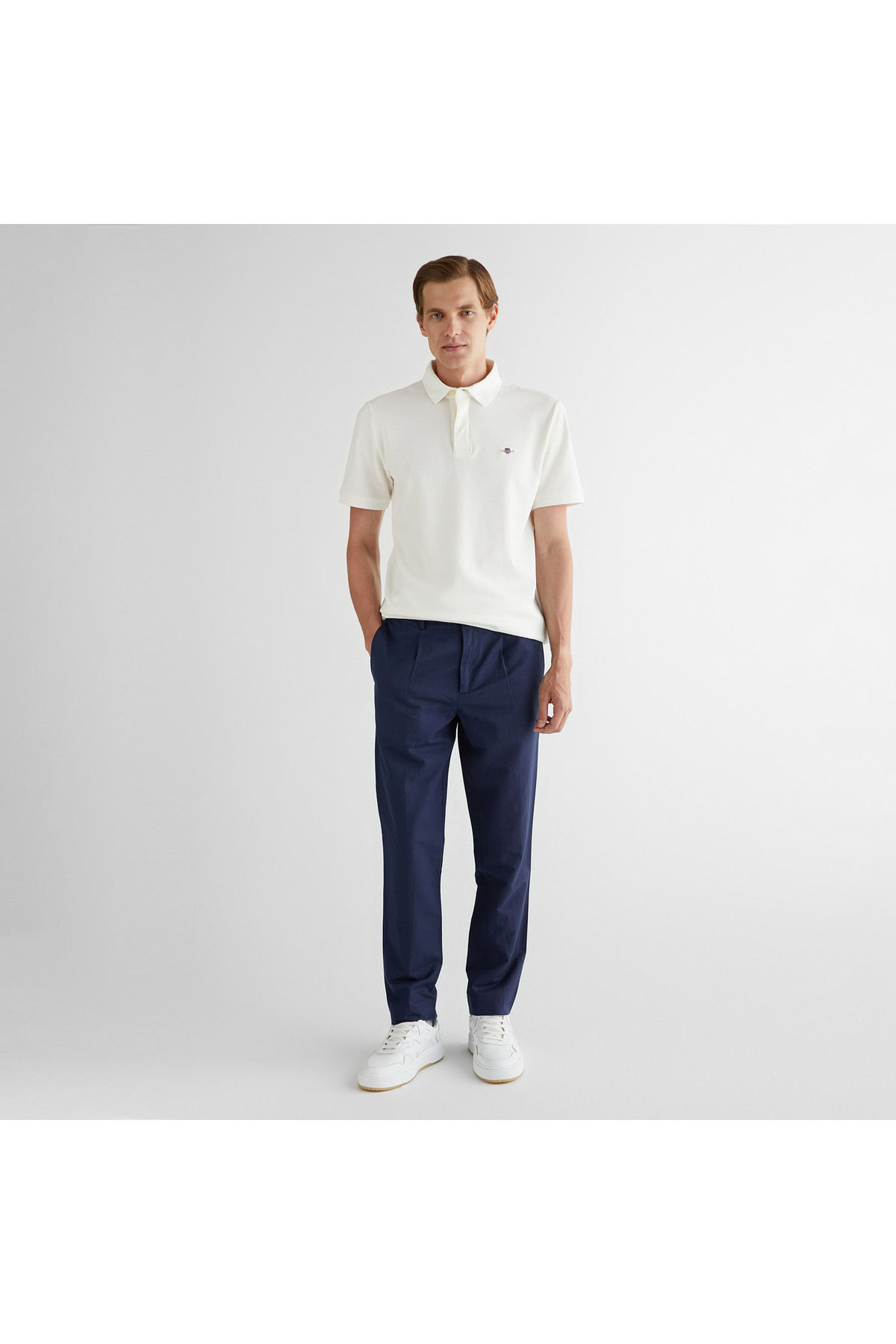 گنت شلوار مردانه اسلیم فیت آبی