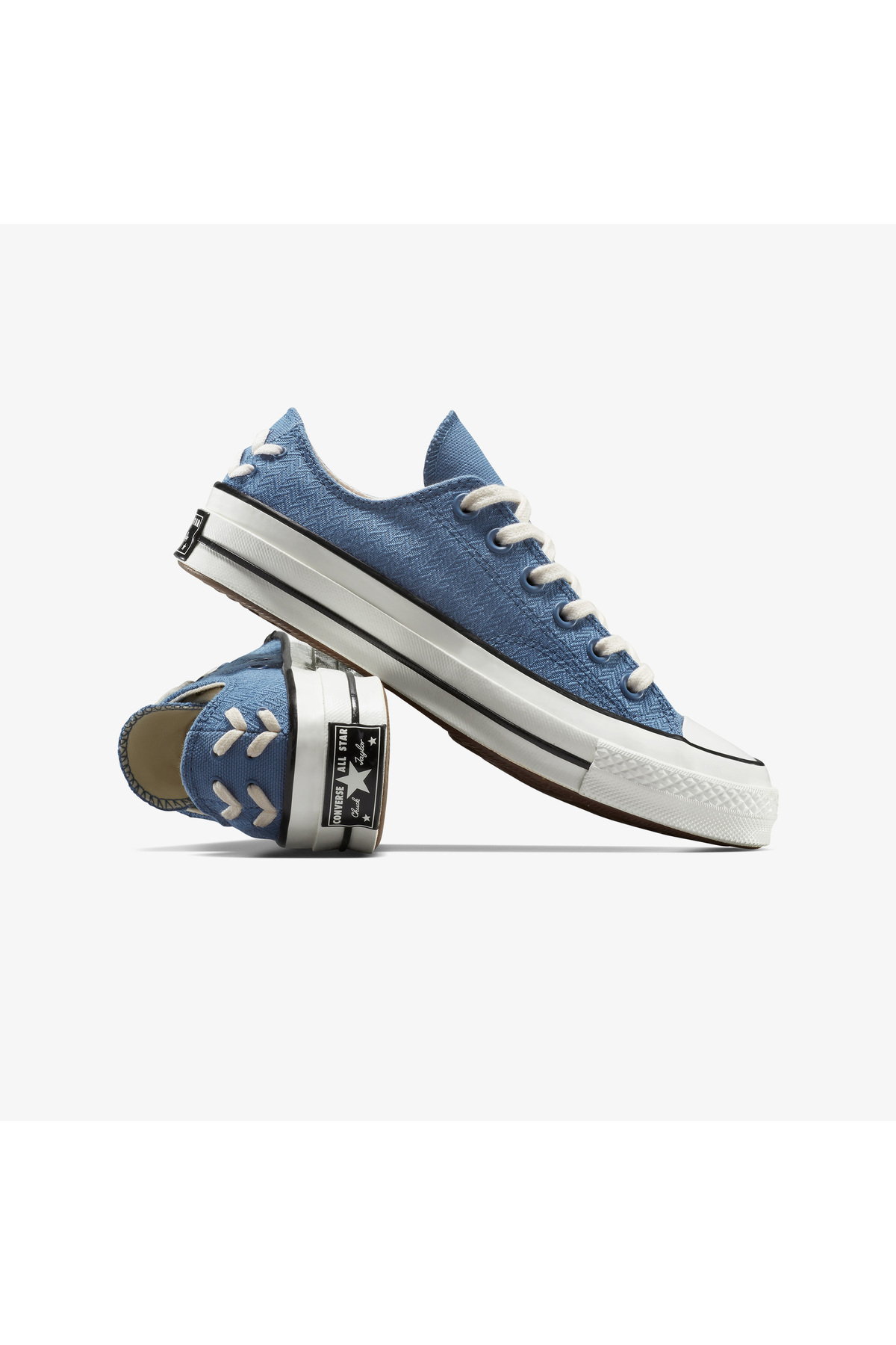 Converse Chuck 70 Crafted Laces Unisex Mavi Sneaker görsel 6