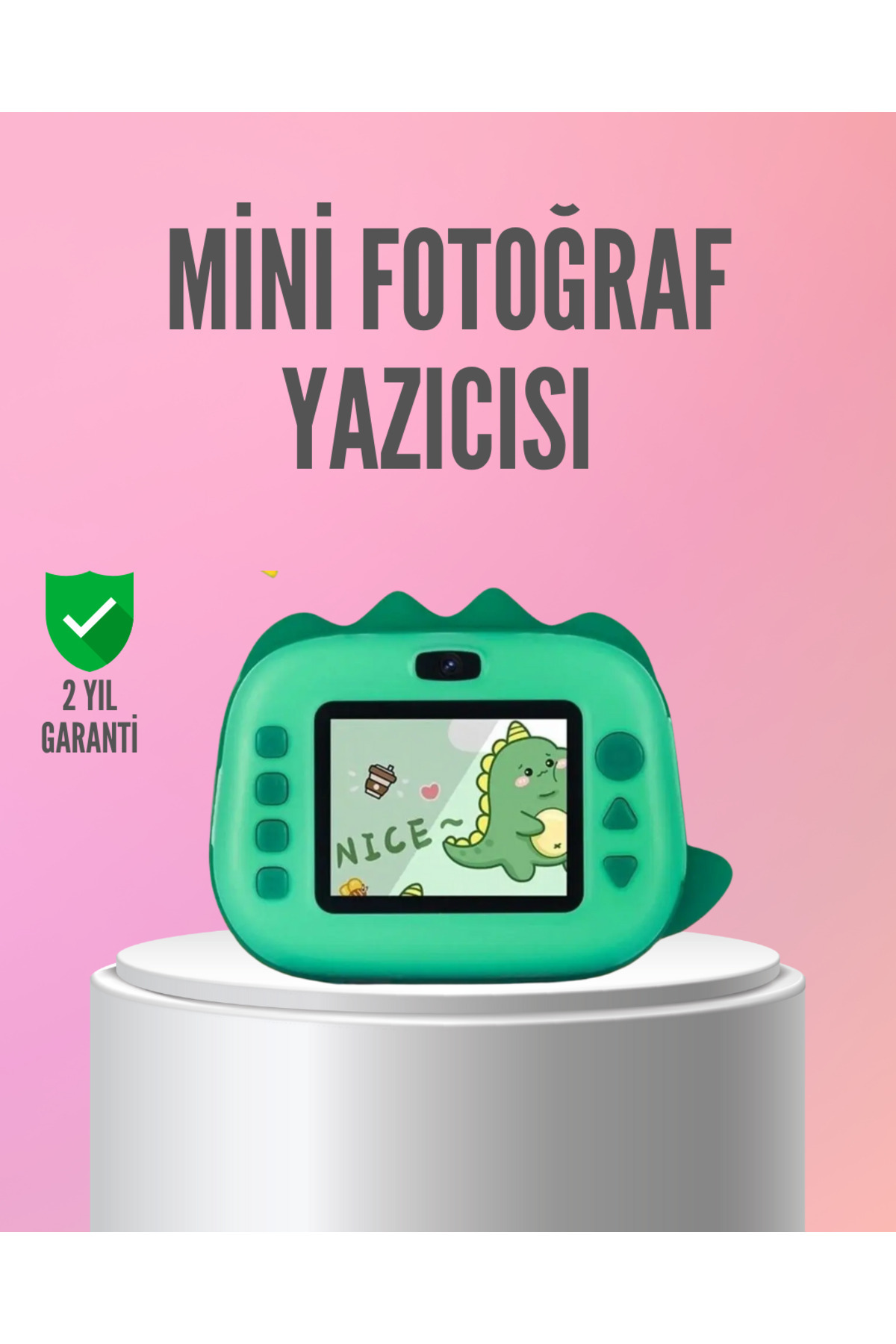 Ronanna Anında Baskı Özellikli GCH62 Çift Lensli Dijital Kamera