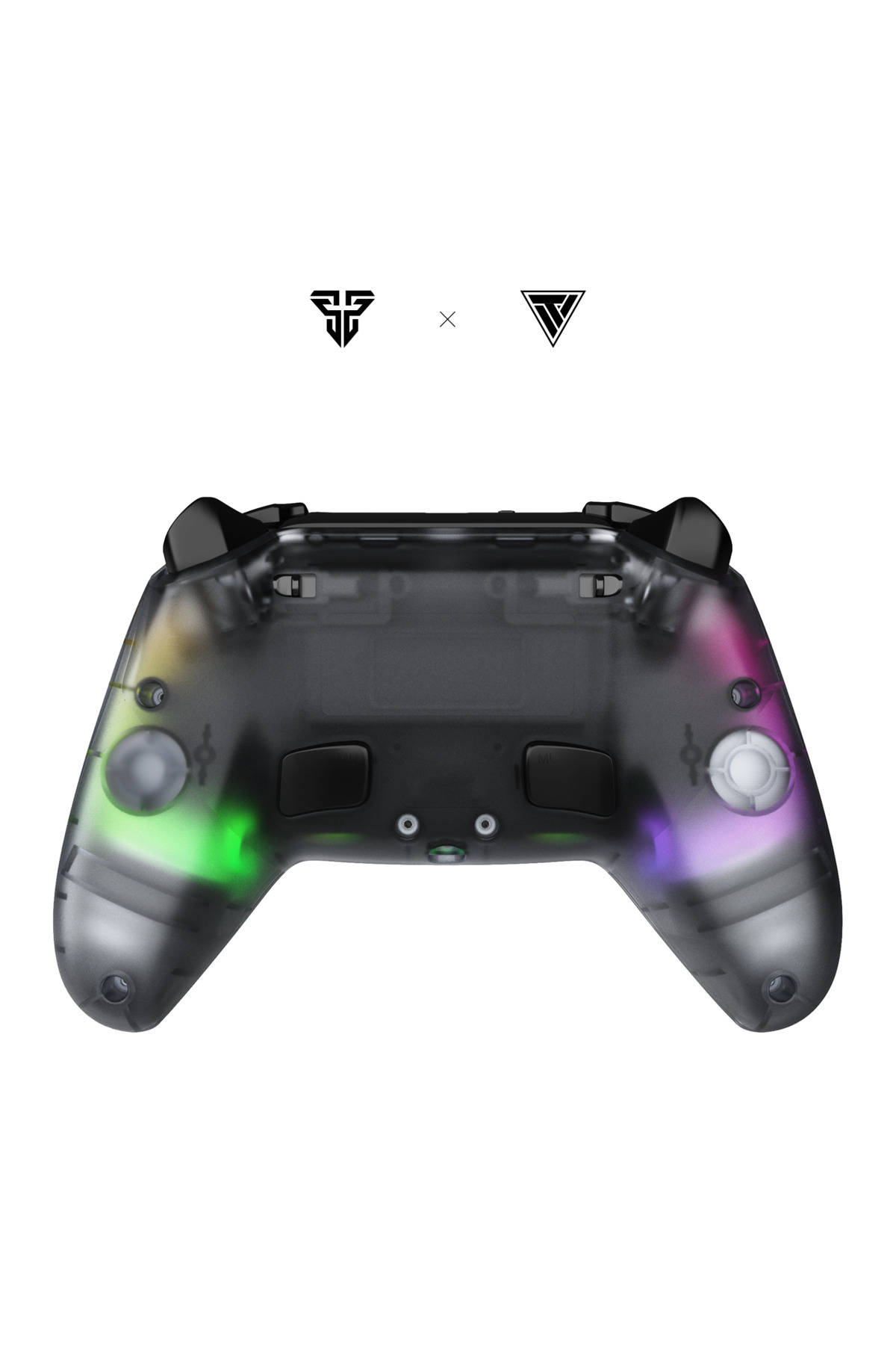 AL3B-Fantech Professional Controller with Interchangeable Magnetic Gear + 2 Customizable Back Buttons Inside the Box for PC/PS4/XBOX 4