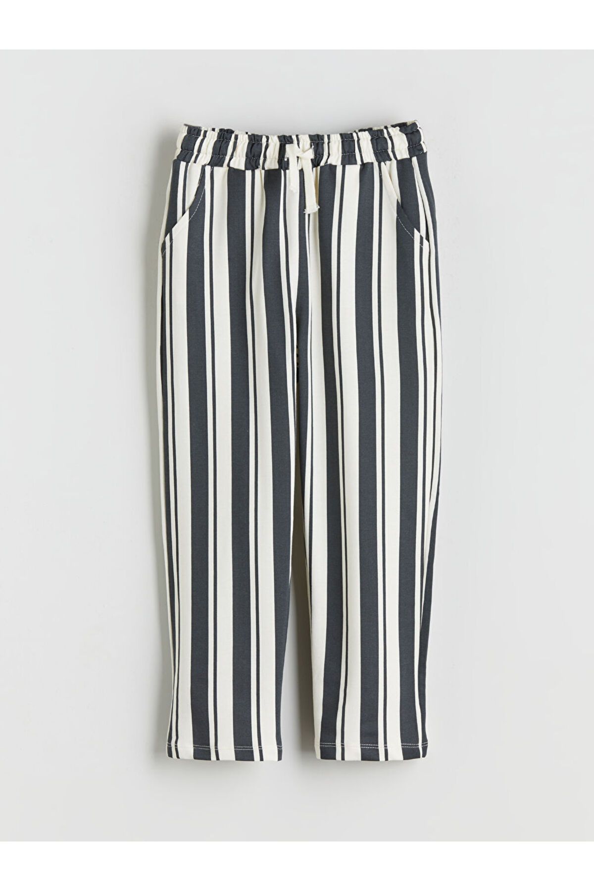 LC Waikiki-Create Your Style from Uzg Store |   Elastic Waist Striped Boy's Trousers 1