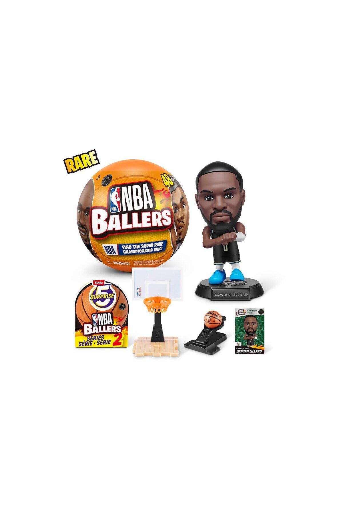GIOCHI PREZIOSI NBA Ballers Sürpriz Paket – Nadir figür, aksesuar