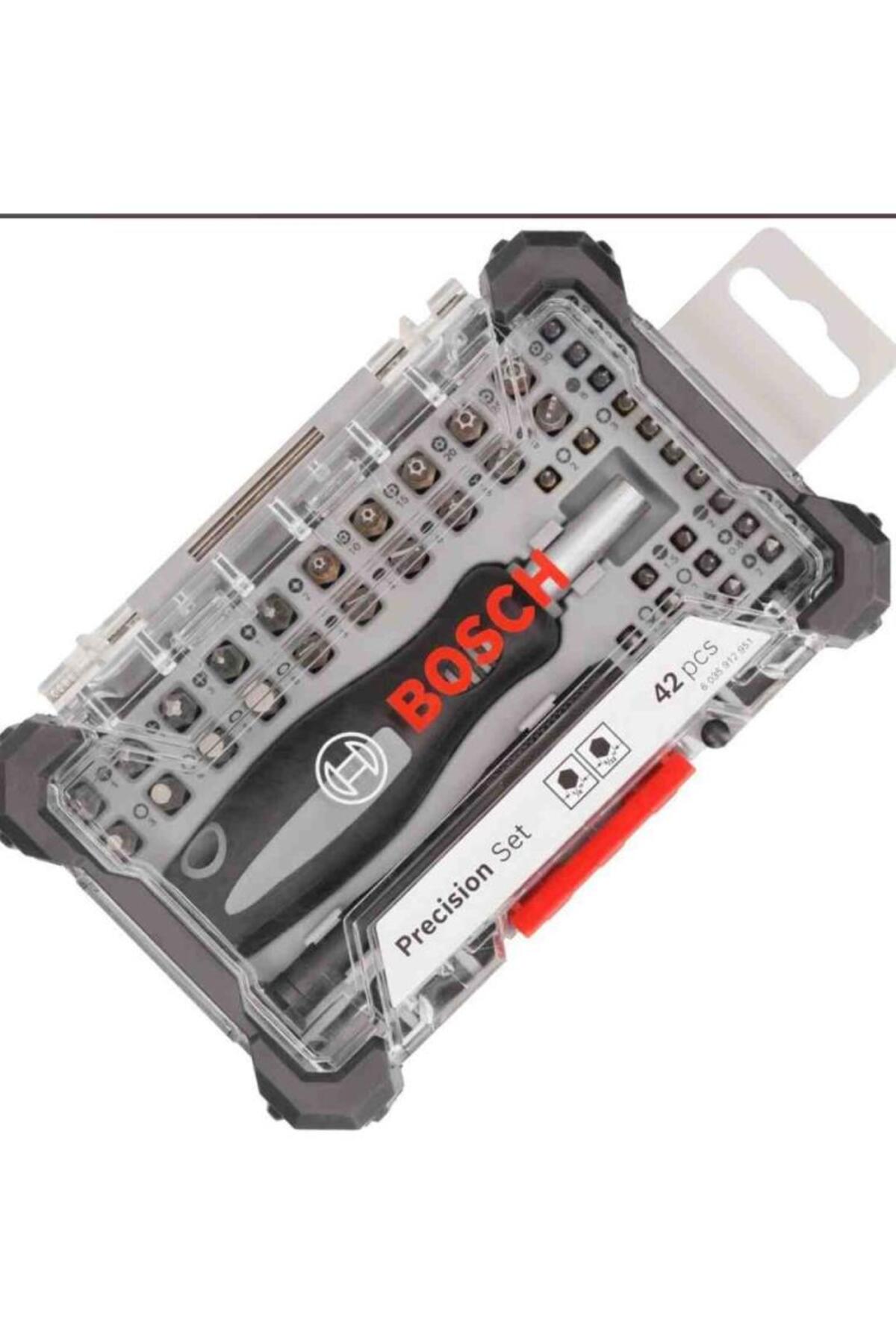 BOSCH 121221252 １２本セット Bosch 42 PARÇA HASSAS VİDALAMA UCU SETİ - Fiyatı, Yorumları