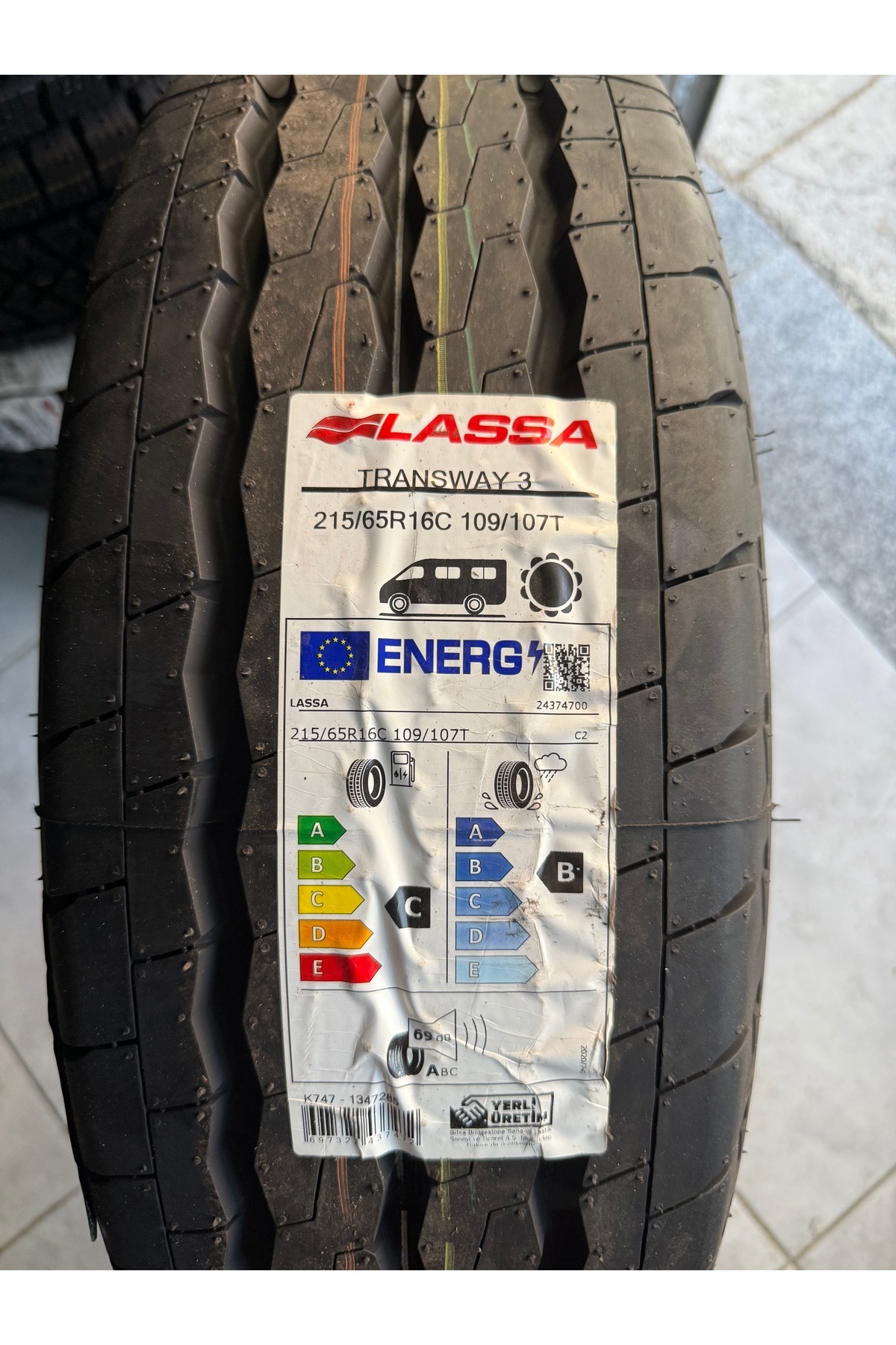 Lassa / 215/65R16C (TRANSWAY 3) 2025 YAZ LASTİĞİ