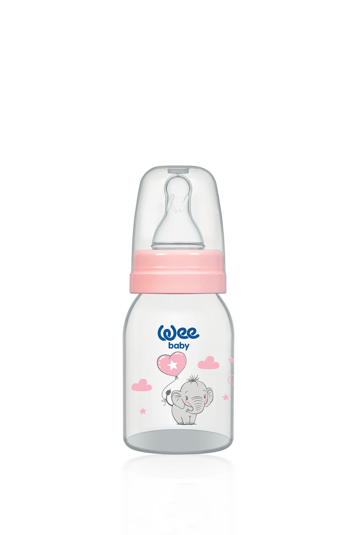 Wee Baby Klasik PP Biberon 125 ml Pembe