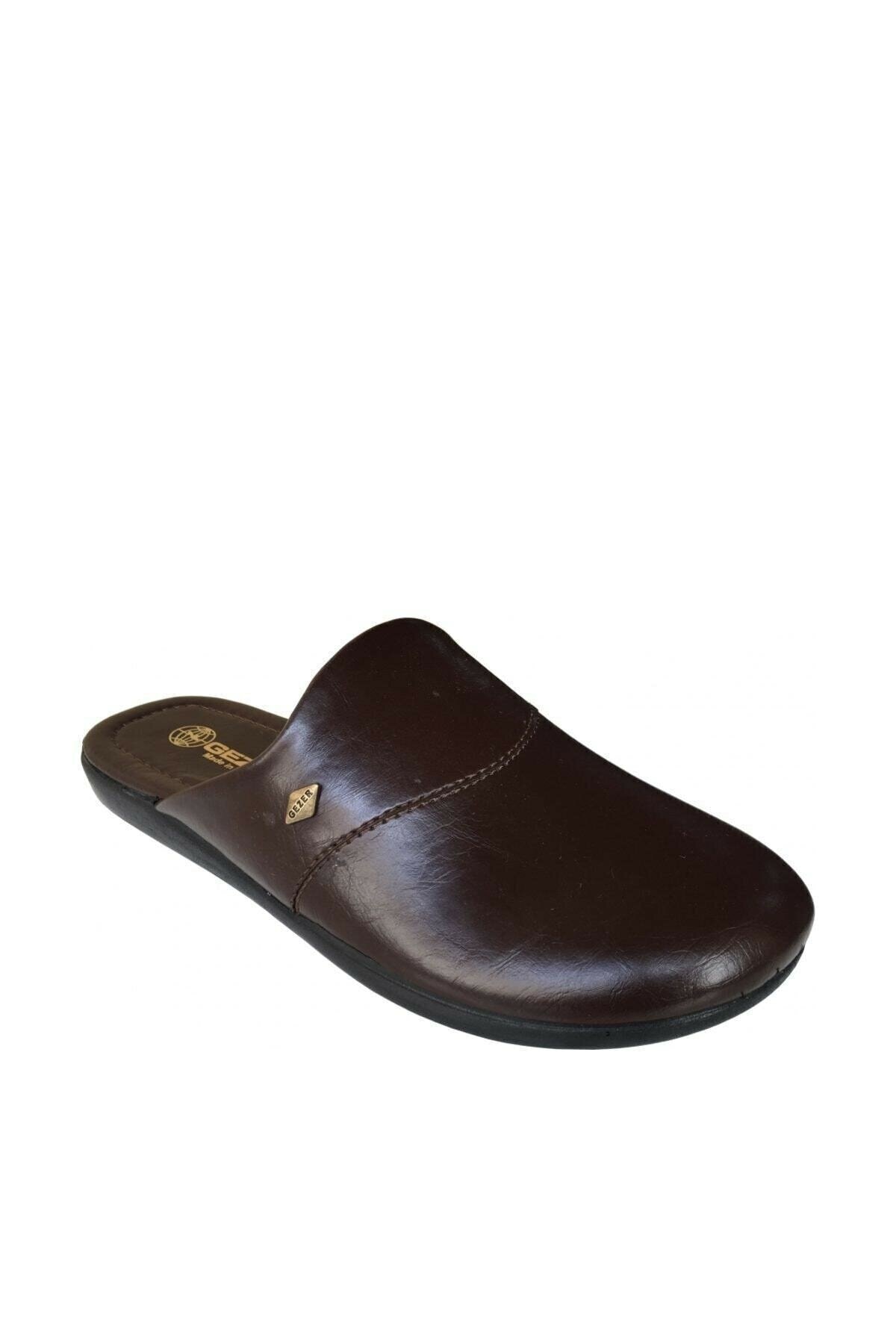 گزر دمپایی مردانه قهوه‌ای ۱۱۱۱۵ بقچه خانه داماد جهیزیه دمپایی