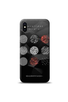Iphone X Uyumlu Twenty One Pilots Blurryface Tasarımlı Telefon Kılıfı desecase021445