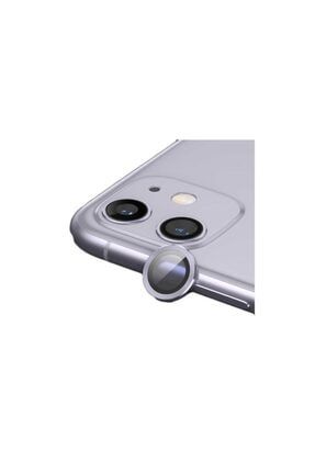 Iphone 11 / 12 Mini/ 12 6.1 Uyumlu Mercek Lens Kamera Koruması 2 Adet Lila Renk TYC00212536302