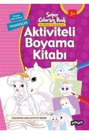 Aktiviteli Boyama Kitabı - Prensesler HKİTAP-9786052355152