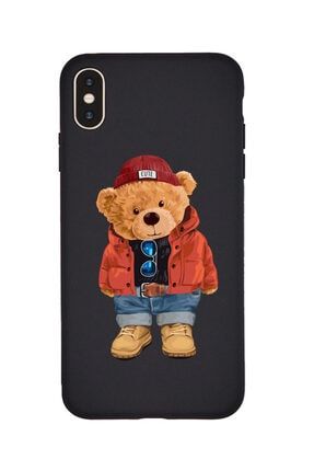 Iphone Xs Max Teddy Bear Baskılı Lansman Kılıf KC039-ixsm