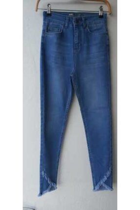 Mavi Paçaları Püsküllü Jeans 357-407