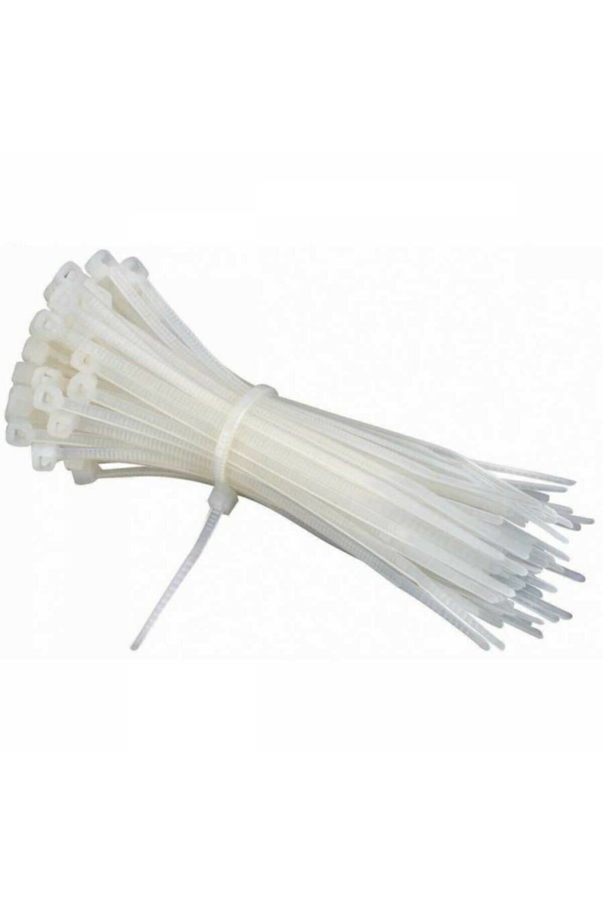 Denizler Hirdavat Cırtlı Plastik Kelepçe 4,8x450 100 Adet Beyaz