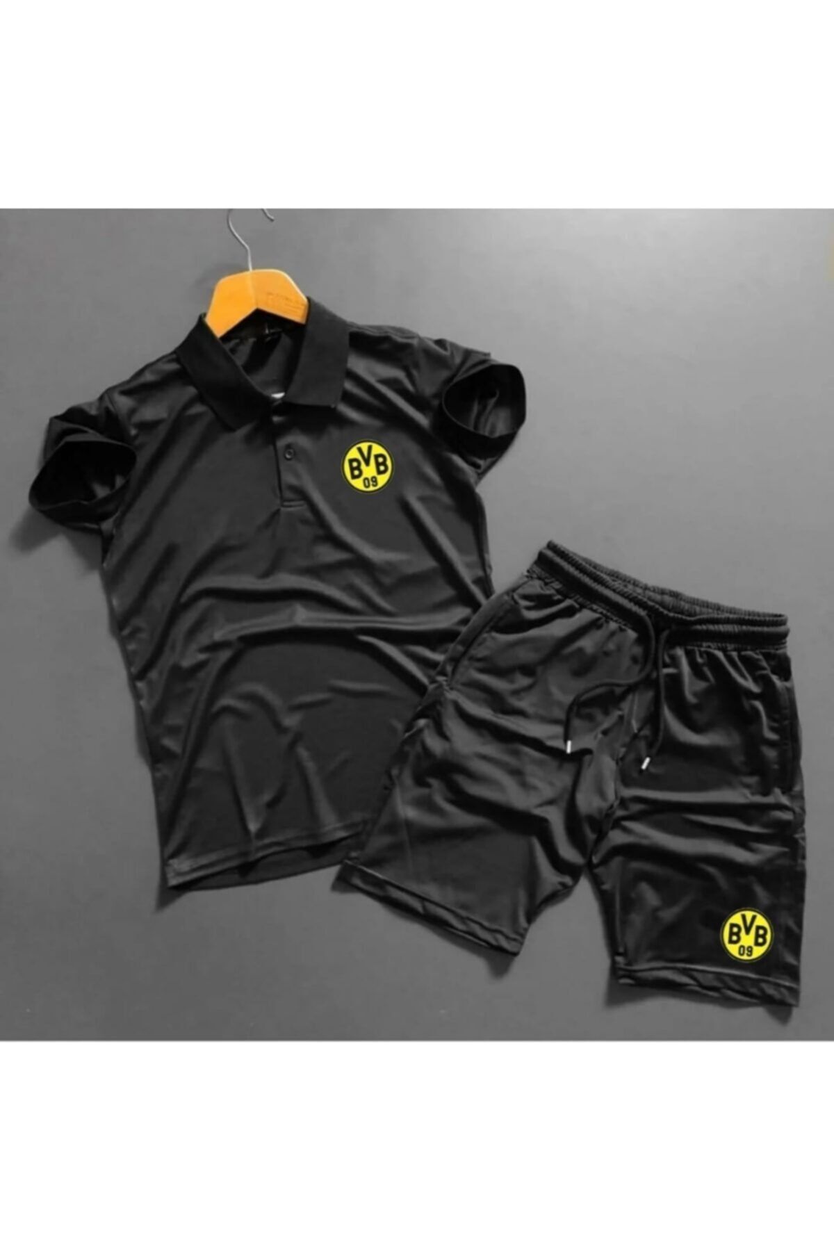 ByFourMan Unisex Dortmund Printed Short Sleeve T shirt Tracksuit