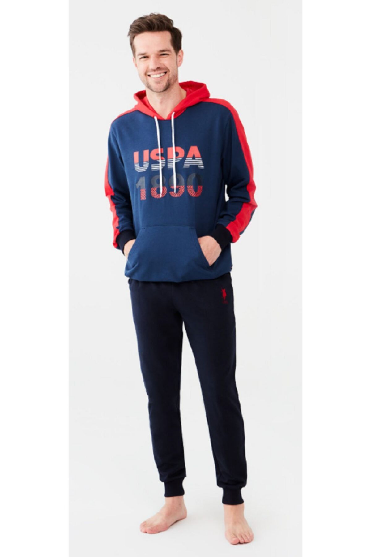 U.S. Polo Assn. Men s Homewear Tracksuit Set O18x4y92 Trendyol