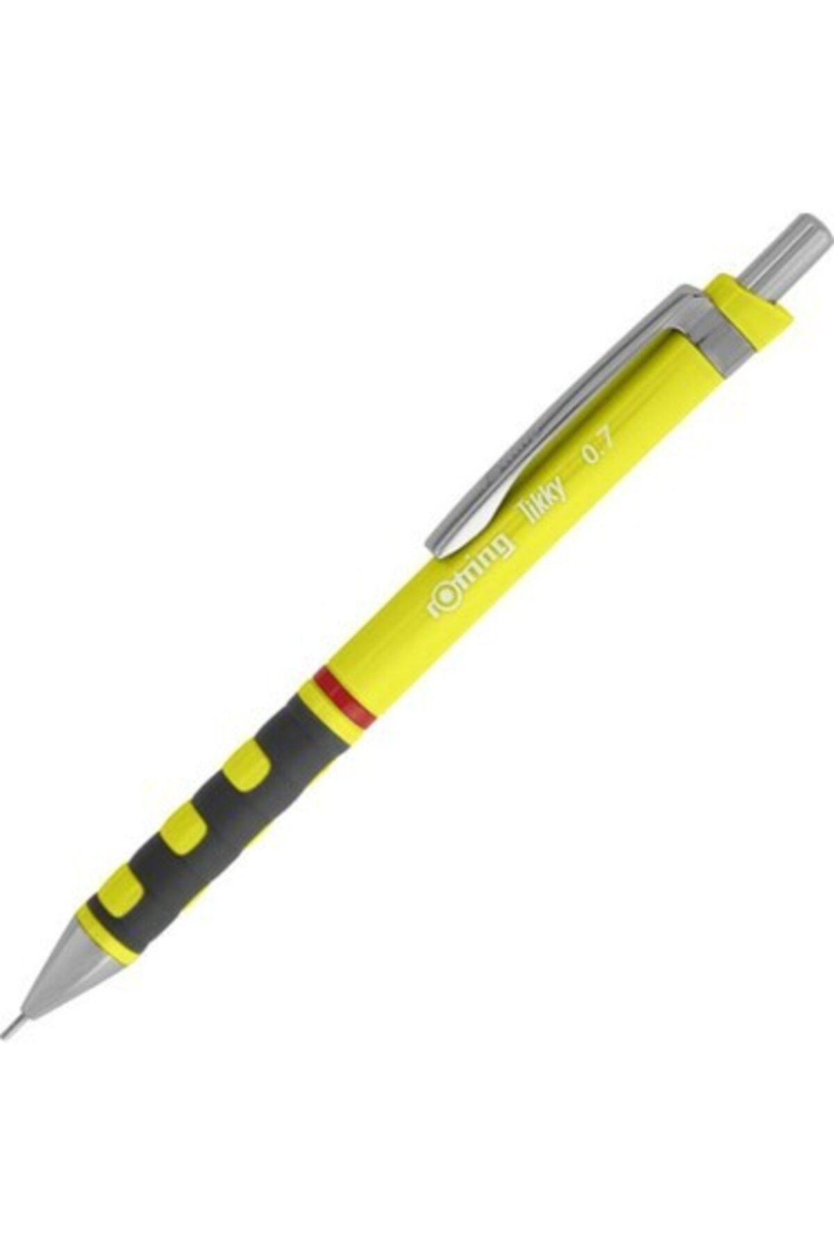 Rotring-قلم دفع ميكانيكي أصفر تيكي مع طرف 0.7 مم 1