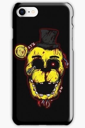 Iphone 7 Telefon Kılıfı Silikon Kanlı Altın Freddy Fnaf 7X100014652