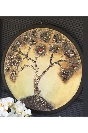Mozaik Bronz Aynalı Tablon 32425526