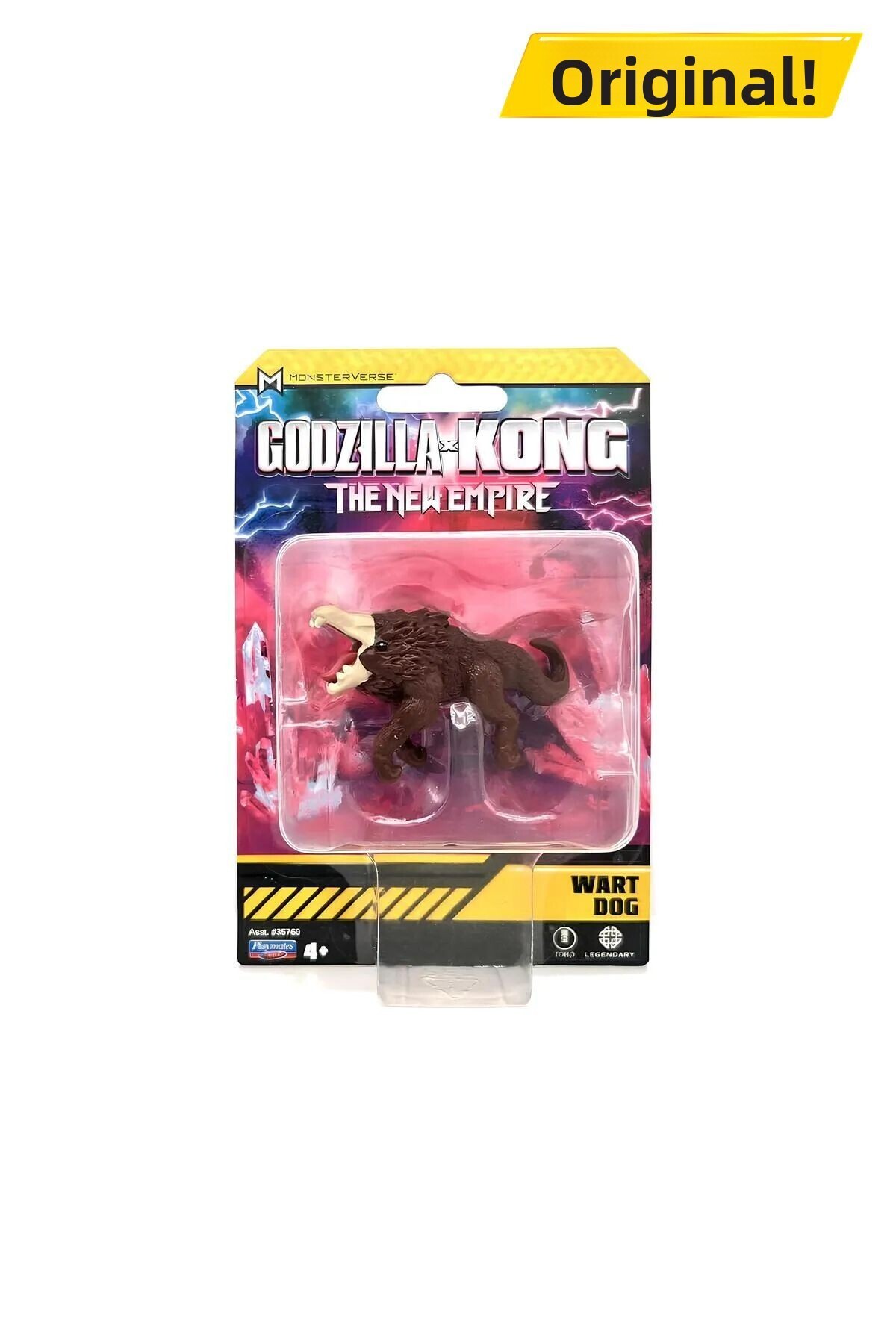 GODZILLA-and Kong Mini Figure Wart Dog 5 Cm 2