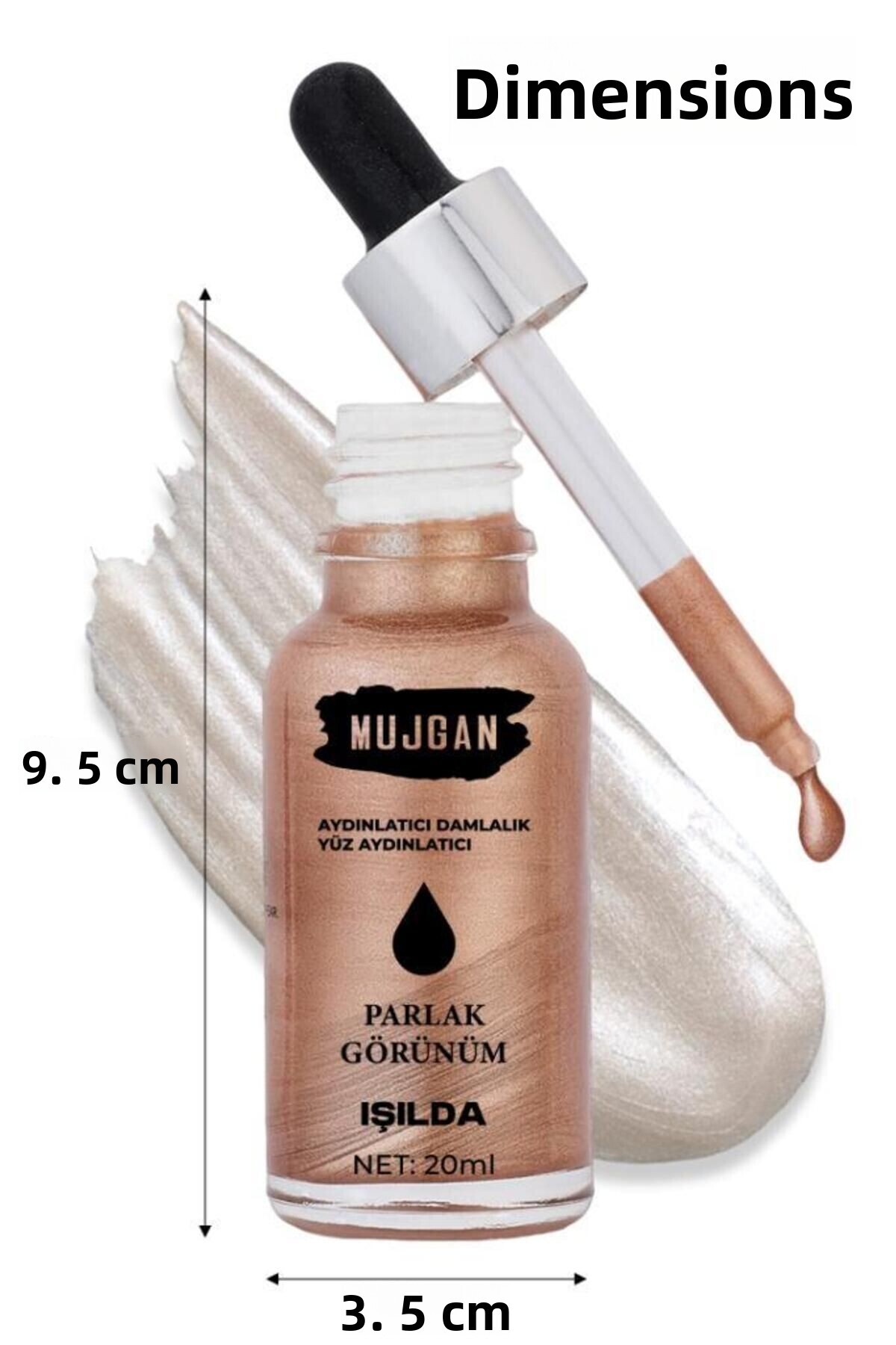MUJGAN-24-piece Dropper Bottle Illuminator Model 8