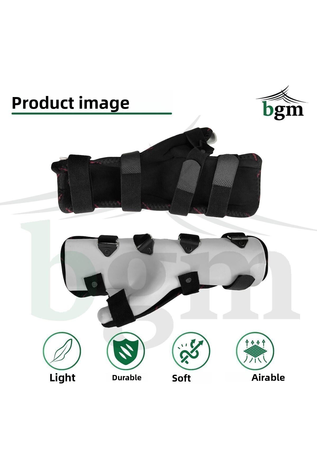 bgm-Polycarbonate Stabilizer - Resting Hand Wrist Brace, Right Rest Bracelet 8