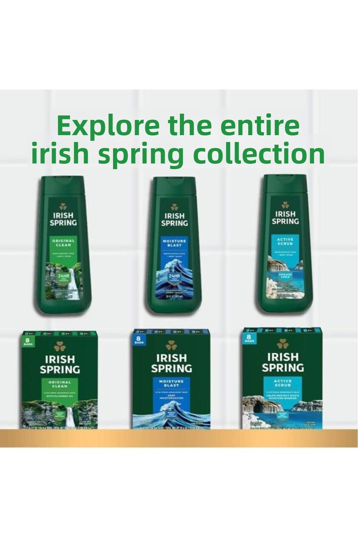 Irish Spring-Mountain Chill Face And Body Shampoo 591ml 4