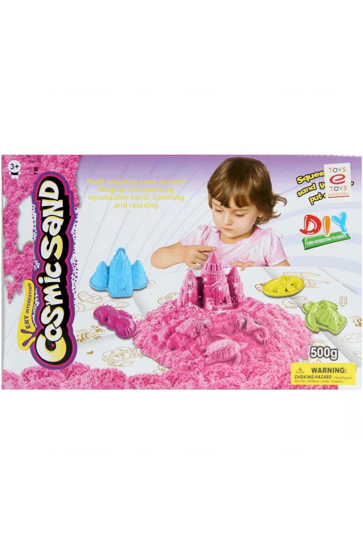 مجموعه شن بازی کیهانی ۵۰۰ گرمی