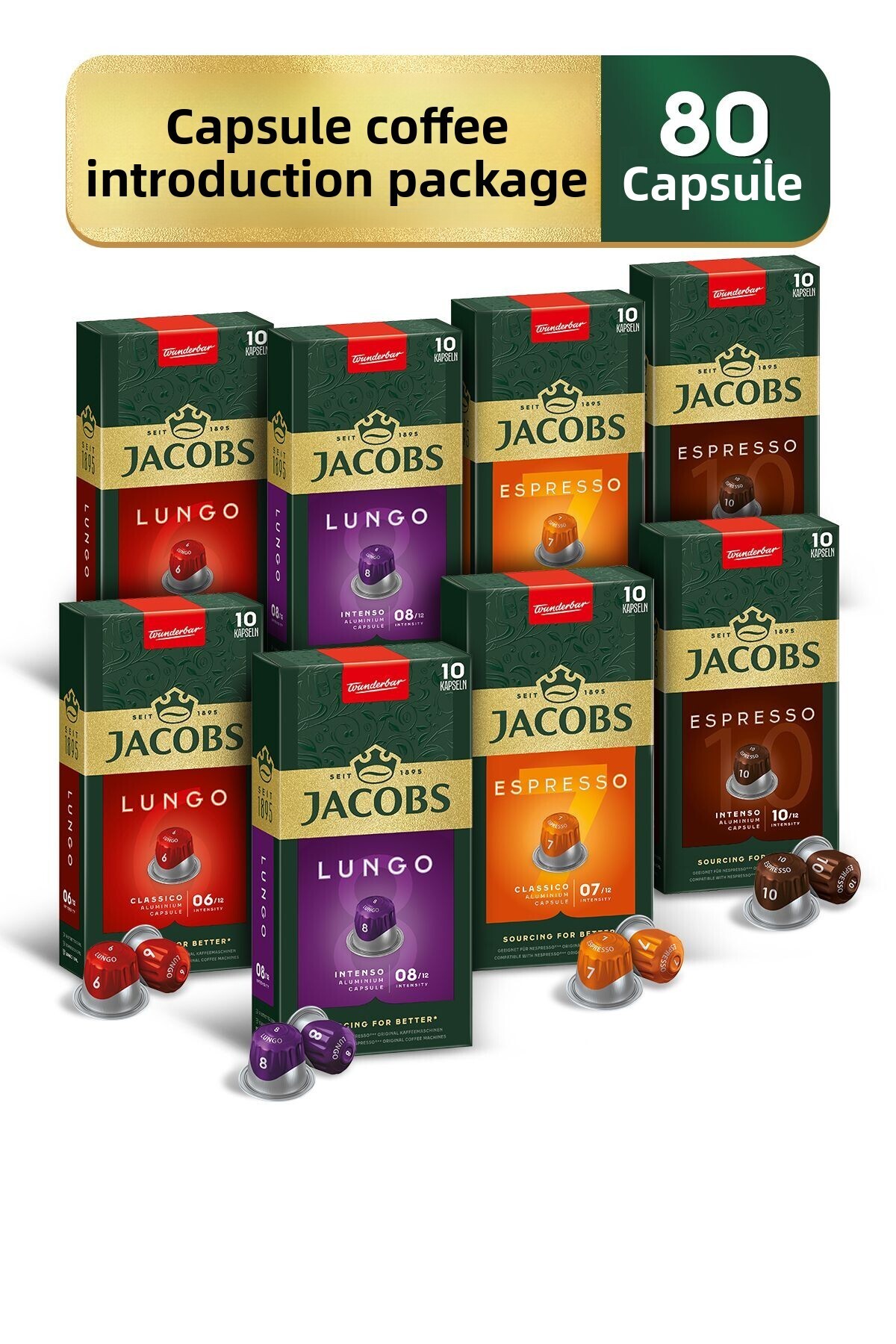 Jacobs-Capsule 2 Pack Meeting Pack (80 Capsules) 1