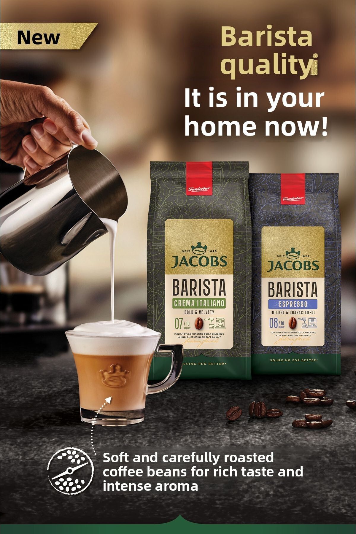 Jacobs-Barista Editions Core Coffee Espresso (1 kg X 2) 4