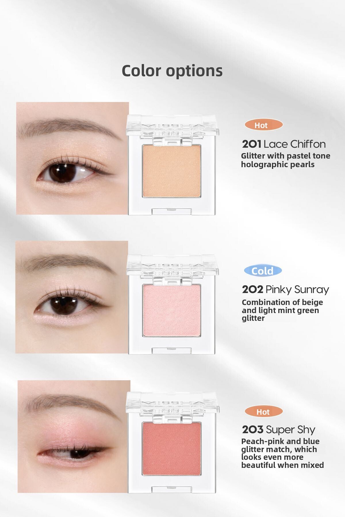 Missha-Pinky Sunray - Long-Lasting Easy-To-Apply Luminous Single Headlamp Modern Shadow Shimmer 4