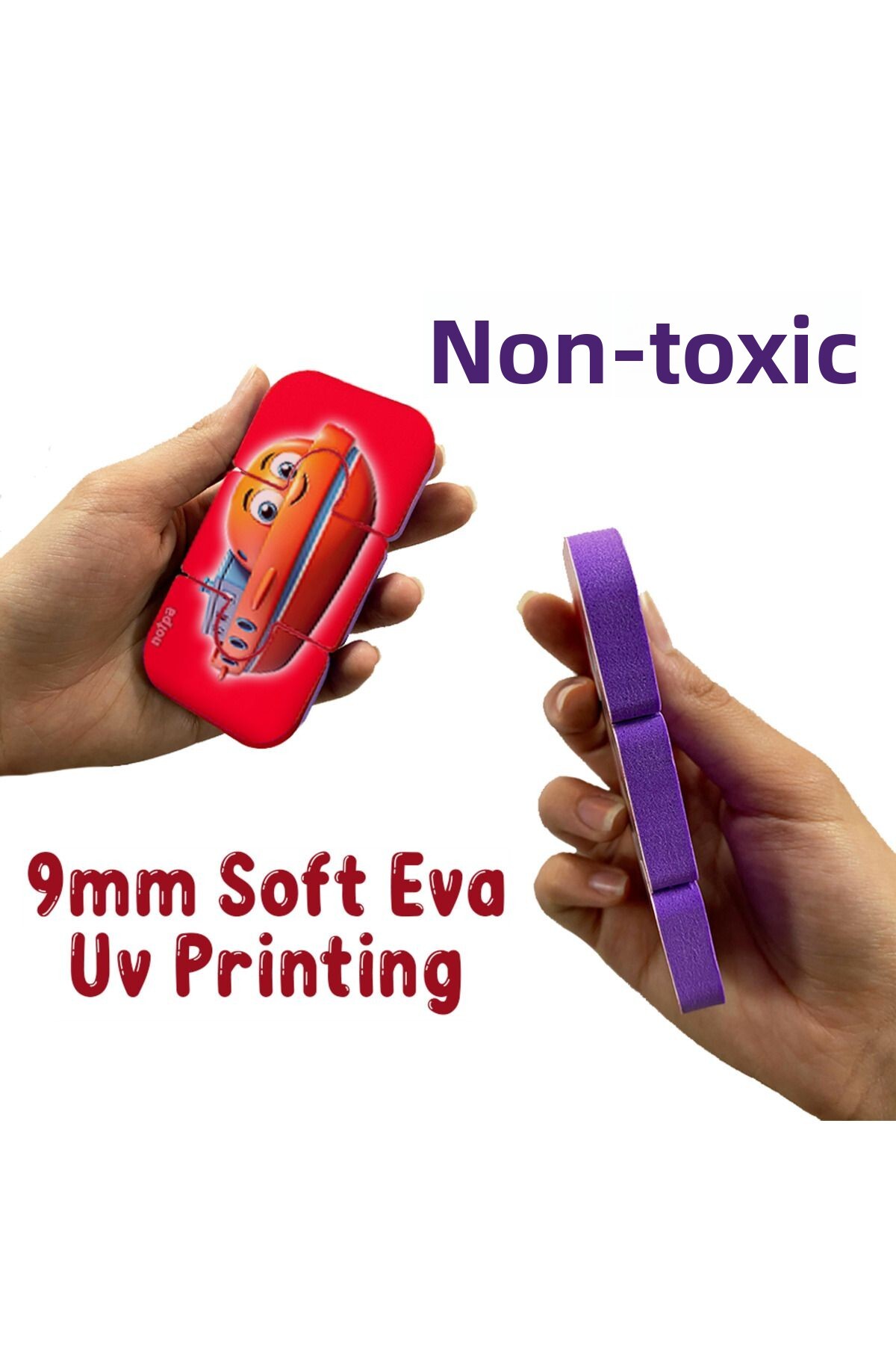 پازل بدون آهنربای اوا ۱۸-۳۶ ماهه – وسایل نقلیه که به سطوح گرم می‌چسبند