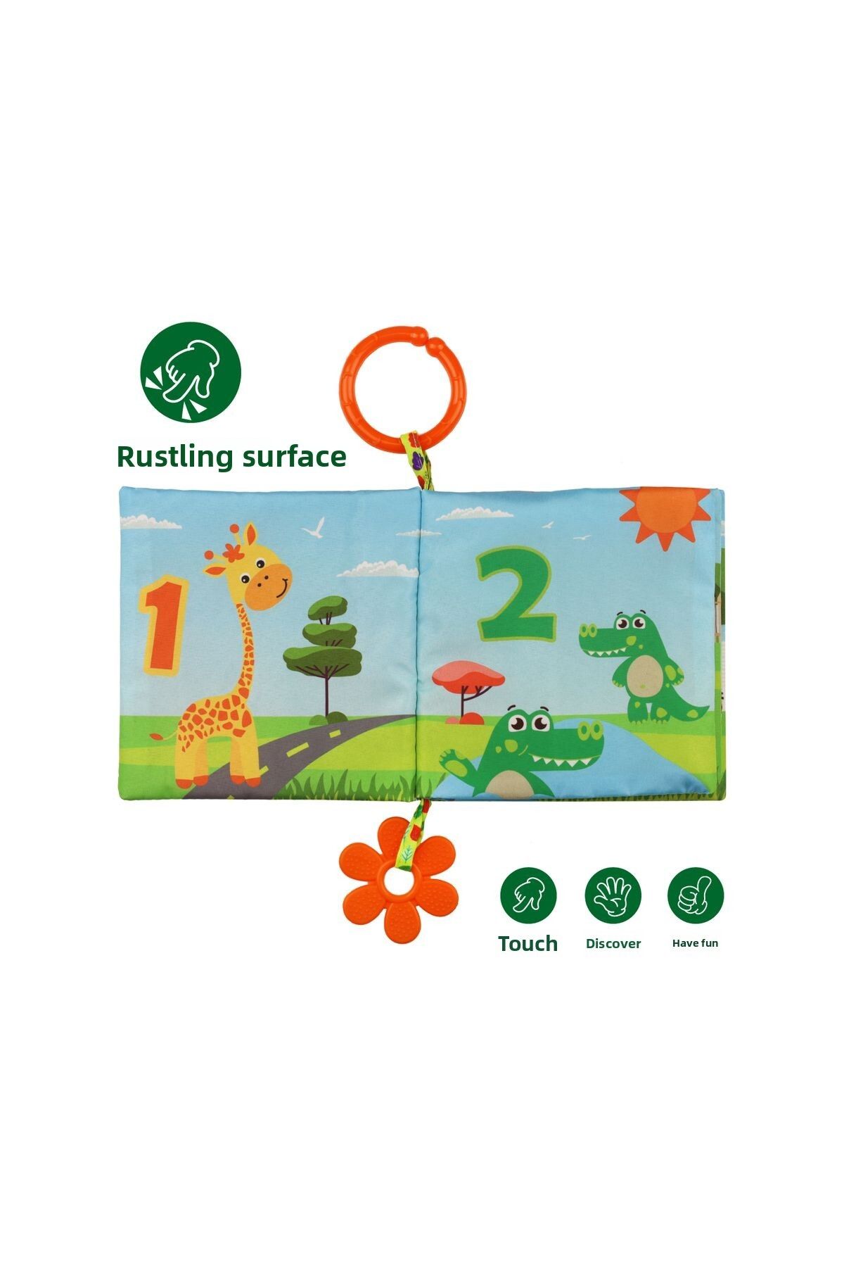 Been-My First Activity Book - My Travel Buddy Rabbit with Rustle and Vibration 4